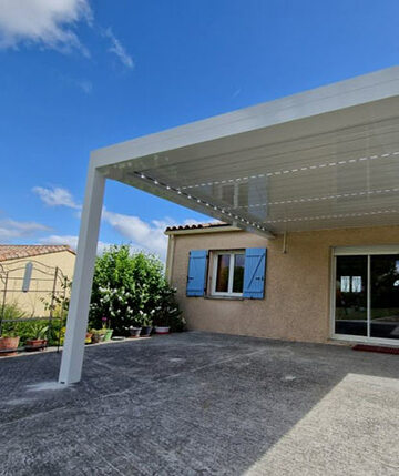 Pose de pergola